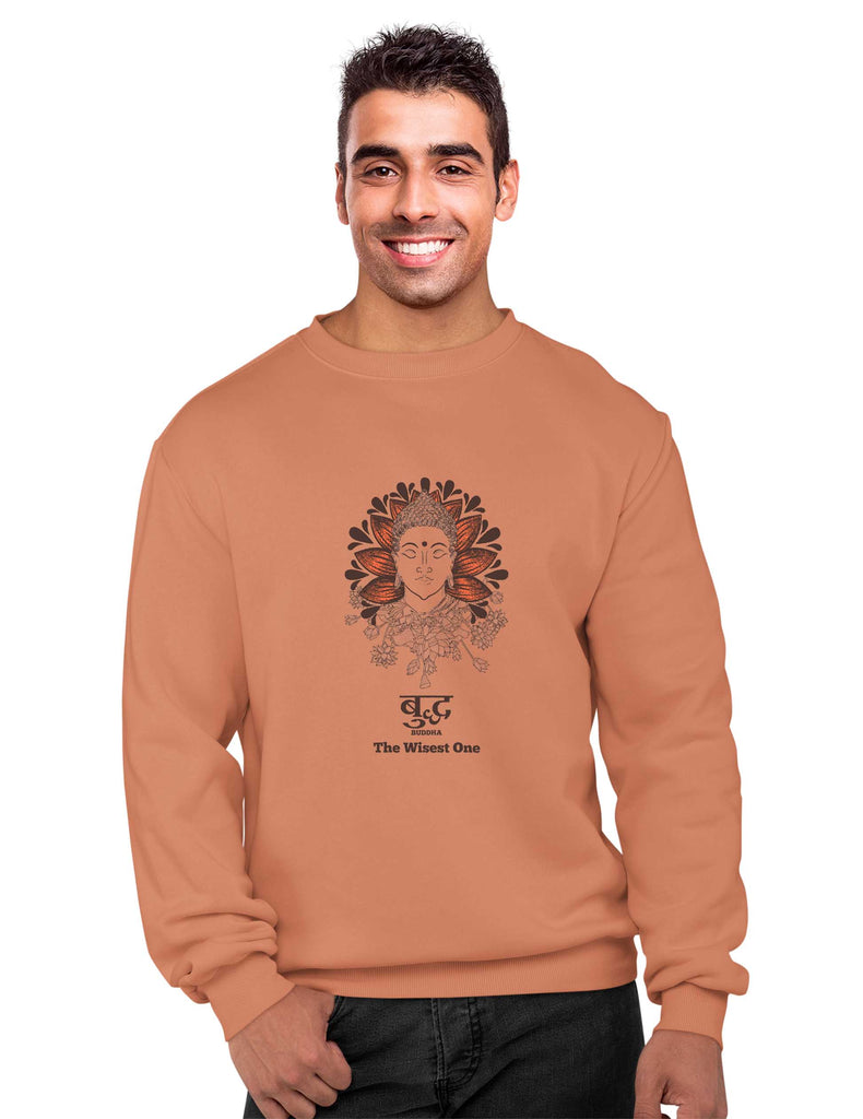 Buddha Sweatshirt, Sanskrit Sweatshirt