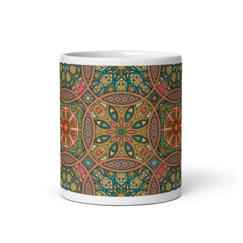 Ornate floral pattern
