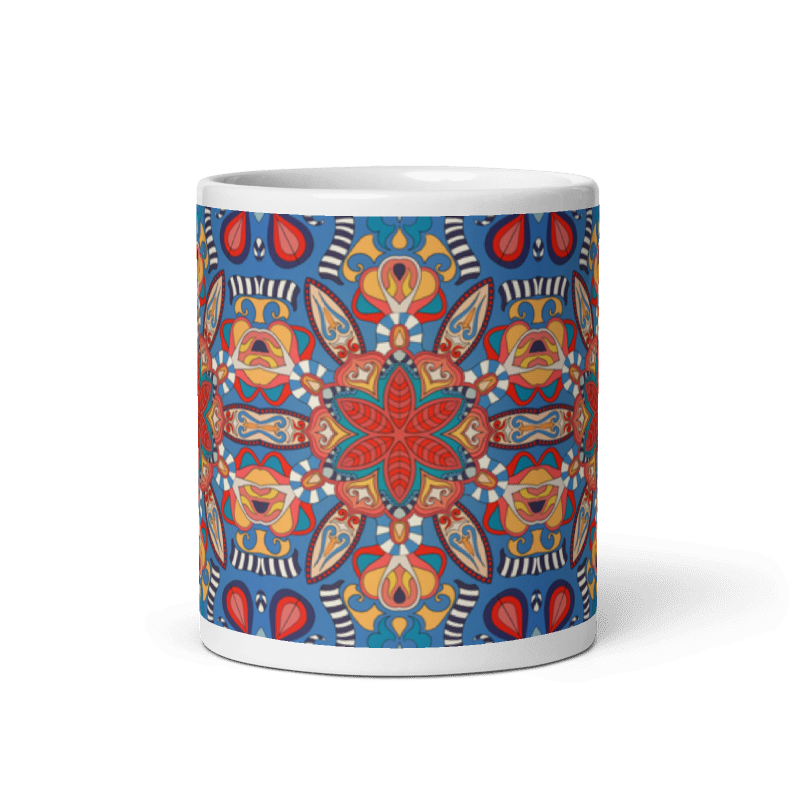 Floral decorative mandala