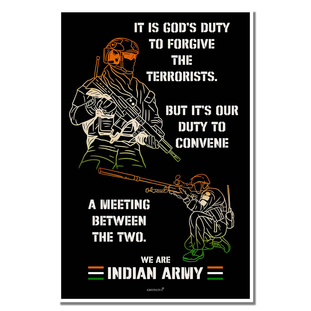 Never Forgive, Never forget Quote Poster, Indian Army Poster, Armed Forces, Bravehearts, Aazadi Ka Amrit Mahotsav Poster, Gift for Soldiers, Gift for Veterans