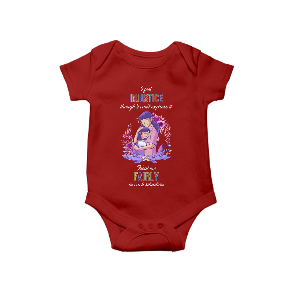 I feel Injustice, Baby One Piece, Funny Baby Romper, Baby Romper