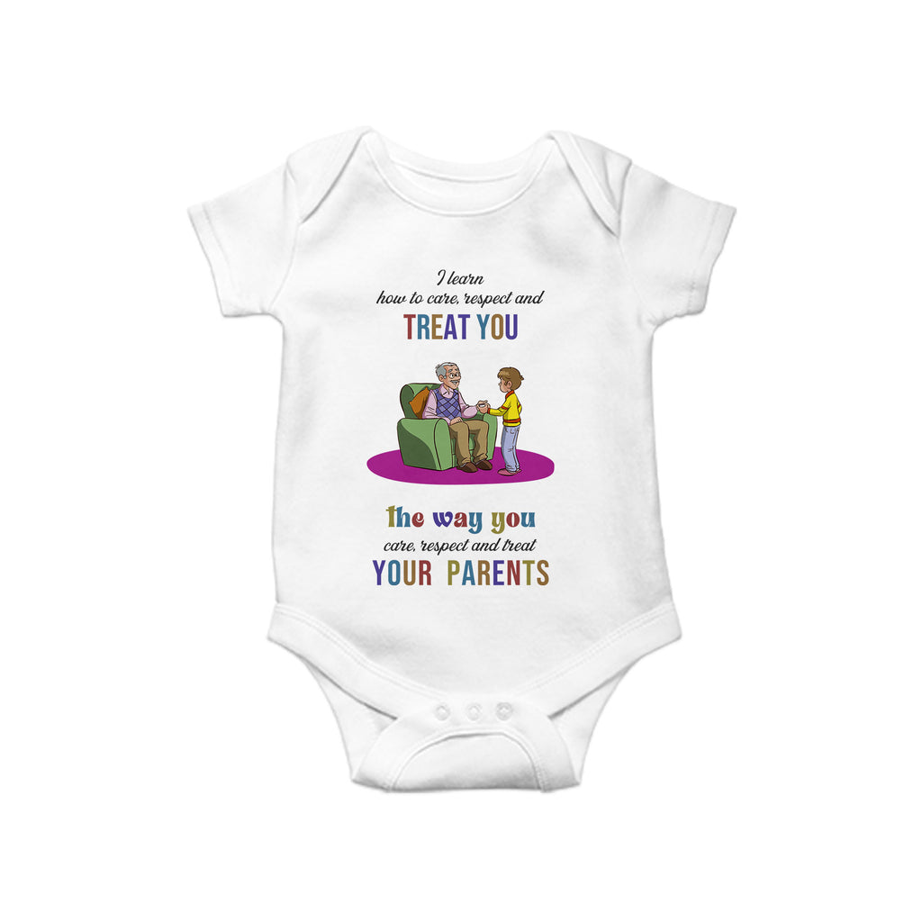 I learn how to Care, Baby One Piece, Funny Baby Romper, Baby Romper