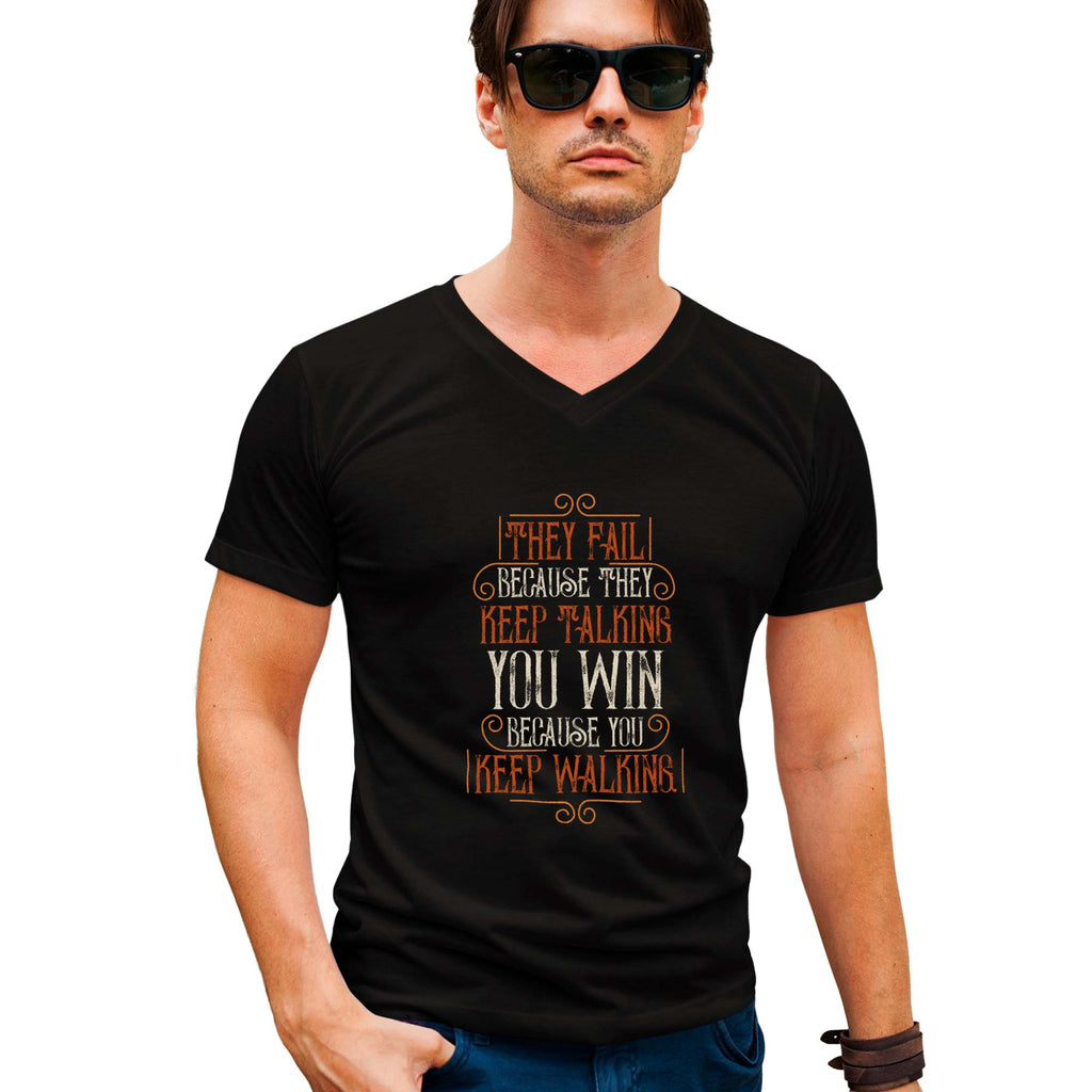 They Fail because | V Neck