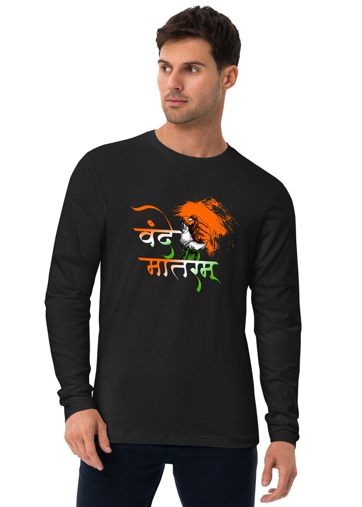 Vande Mataram, Sanskrit Full Sleeve T-shirt