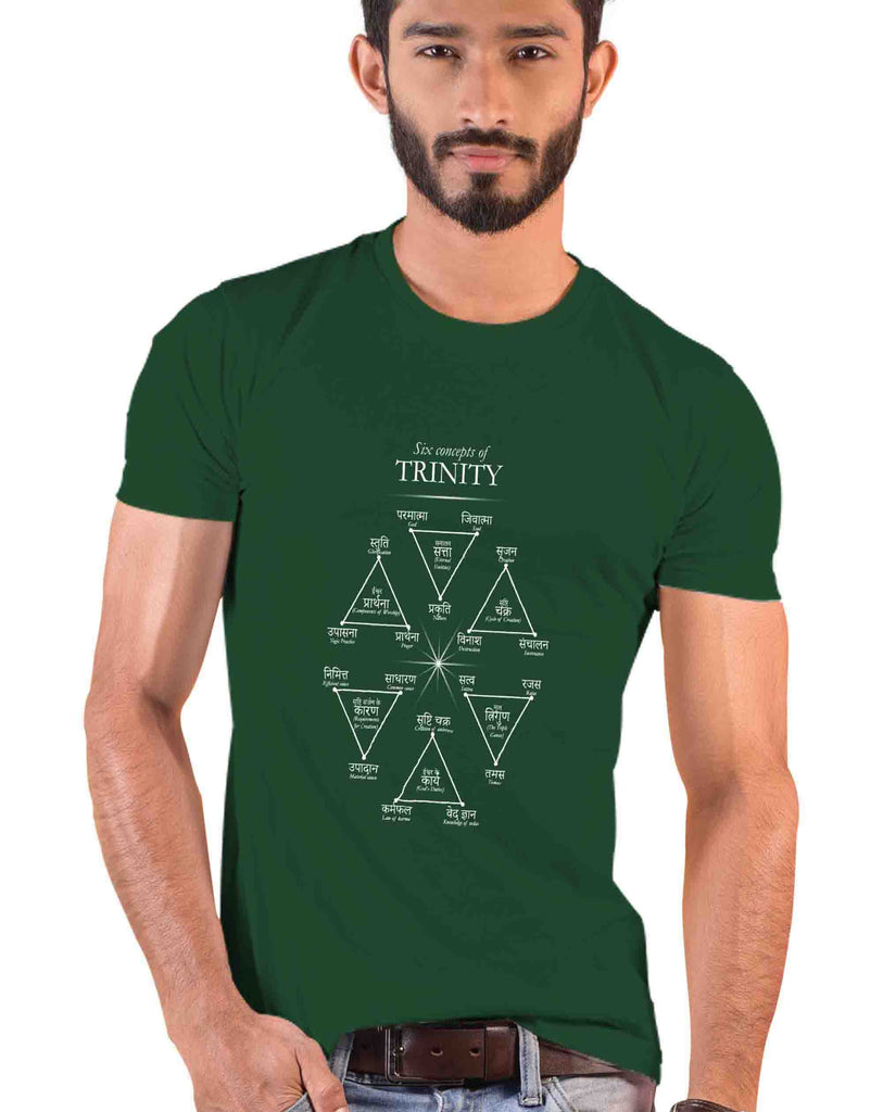 Six concepts of Trinity, Sanskrit T-shirt