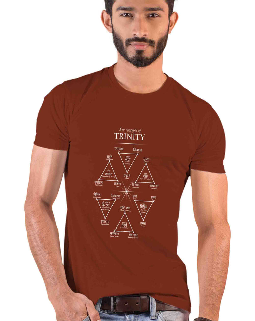 Six concepts of Trinity, Sanskrit T-shirt