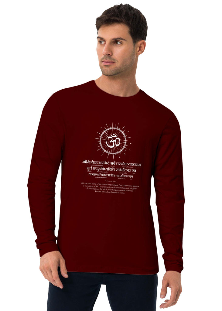 Glory of Aum, Sanskrit Full Sleeve T-shirt
