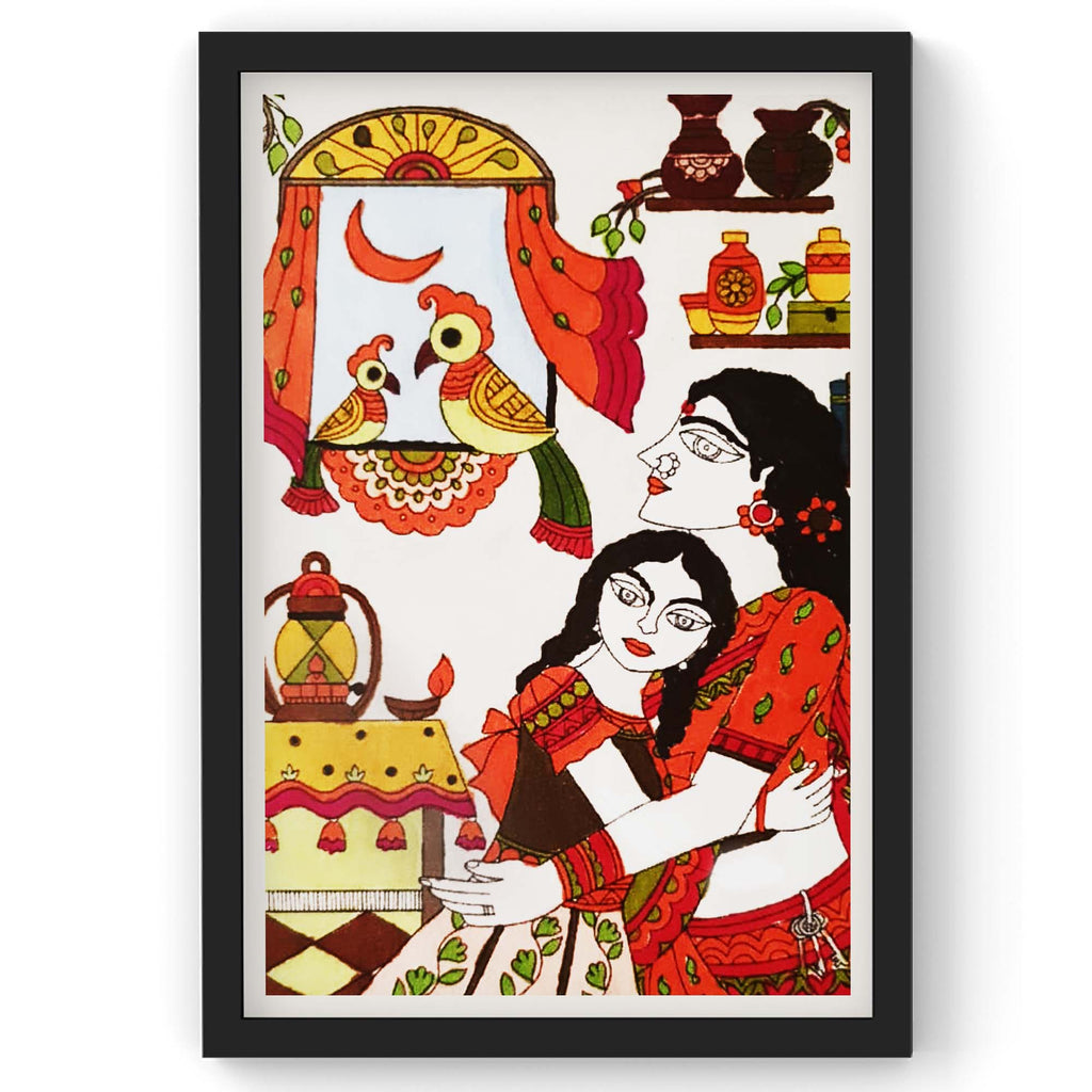Mother and Daughter | Framed