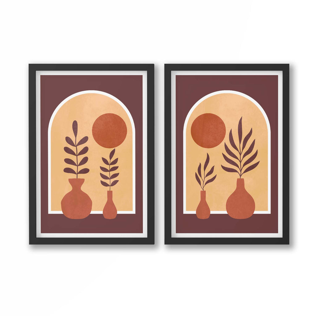 Abstract Art | Pack of 2 | Framed