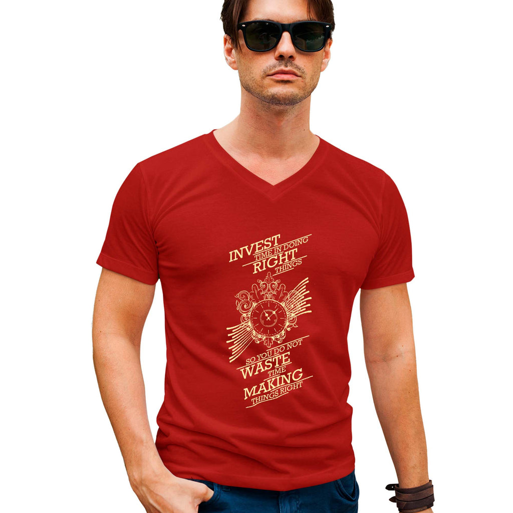 Invest Time | V Neck