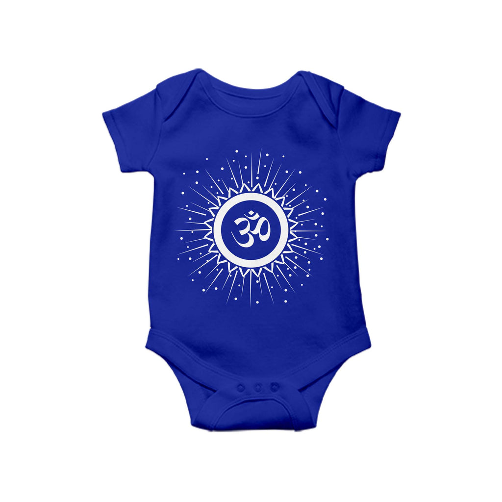 Aum Baby Romper, Baby One Piece, Hinduism Romper, Hindu Symbol Baby Romper