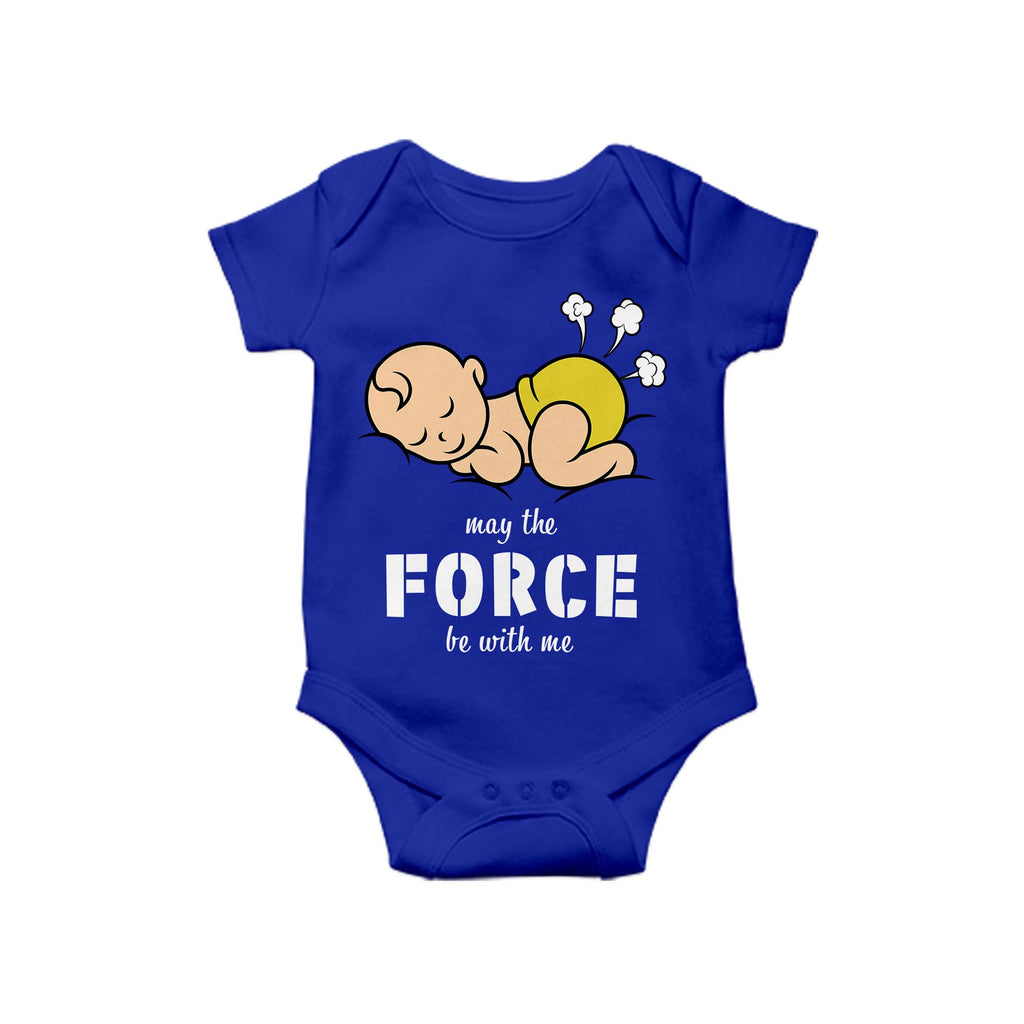 May the force, Baby One Piece, Funny Baby Romper, Baby Romper