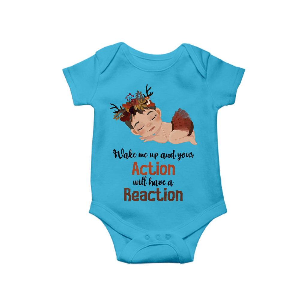 Wake me up, Baby One Piece, Funny Baby Romper, Baby Romper