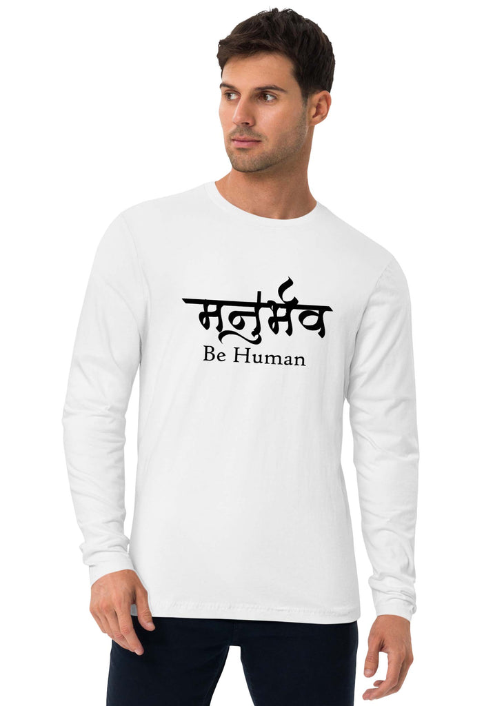 Be Human, Sanskrit Full Sleeve T-shirt