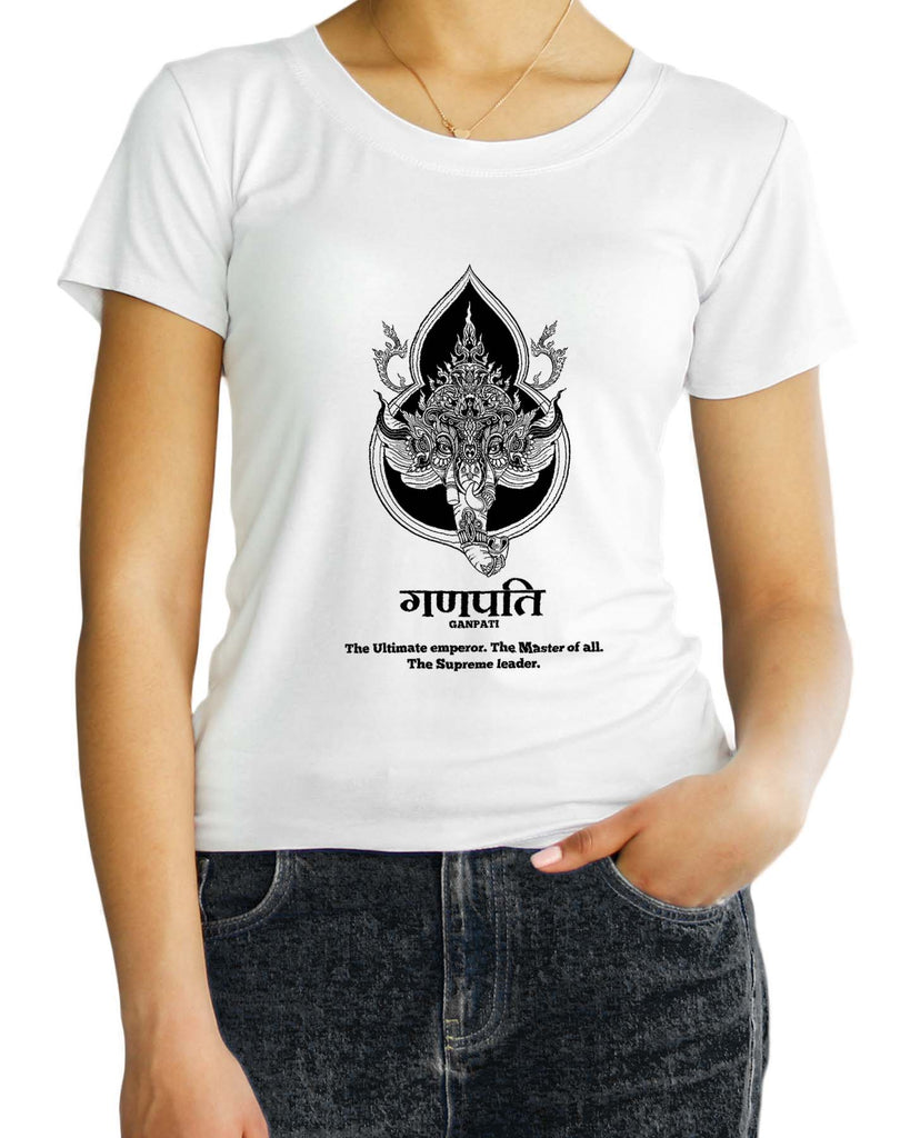 Lord Ganesha, Sanskrit T-shirt