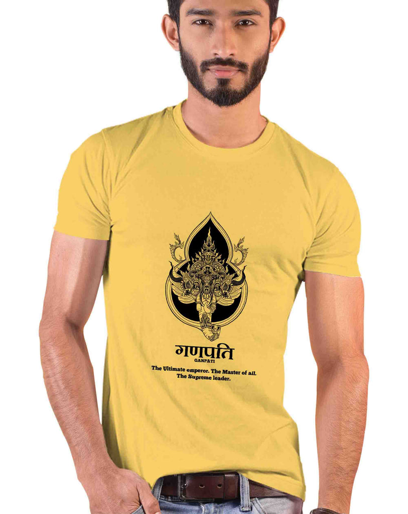 Lord Ganesha, Sanskrit T-shirt