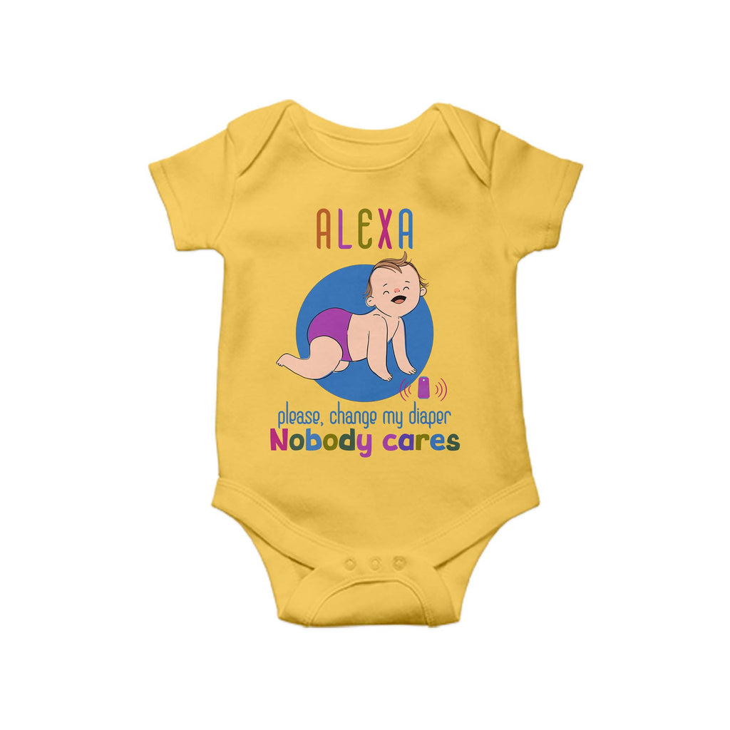 Alexa, please change my diaper , Baby One Piece, Funny Baby Romper, Baby Romper