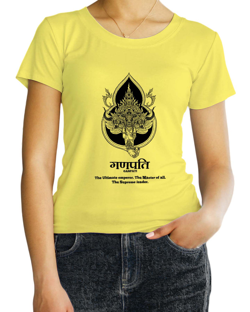 Lord Ganesha, Sanskrit T-shirt