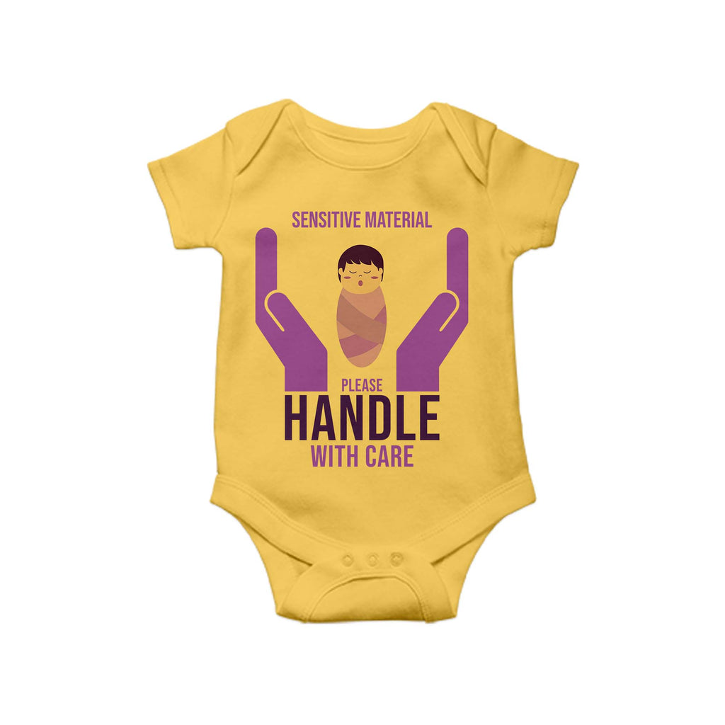 Handle with Care, Baby One Piece, Funny Baby Romper, Baby Romper, Gift for new born