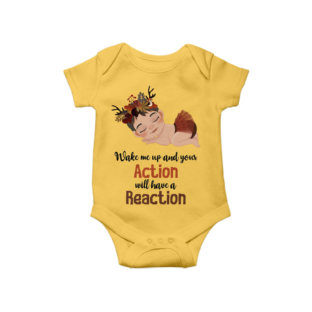 Wake me up, Baby One Piece, Funny Baby Romper, Baby Romper